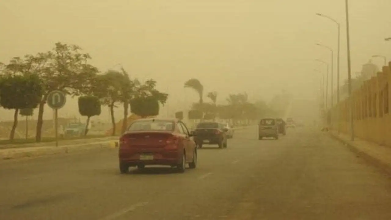 الأرصاد تحذر من استمرار سيطرة الأجواء المغبرة على أغلب الأنحاء في البلاد